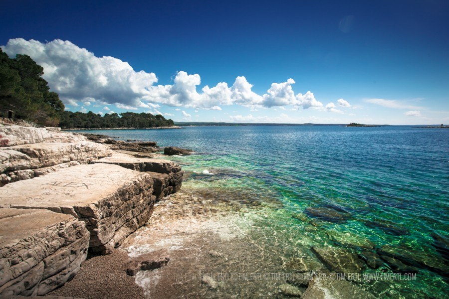 Playa del Cabo de Oro, Rovinj | Blog de Viajes de Croacia