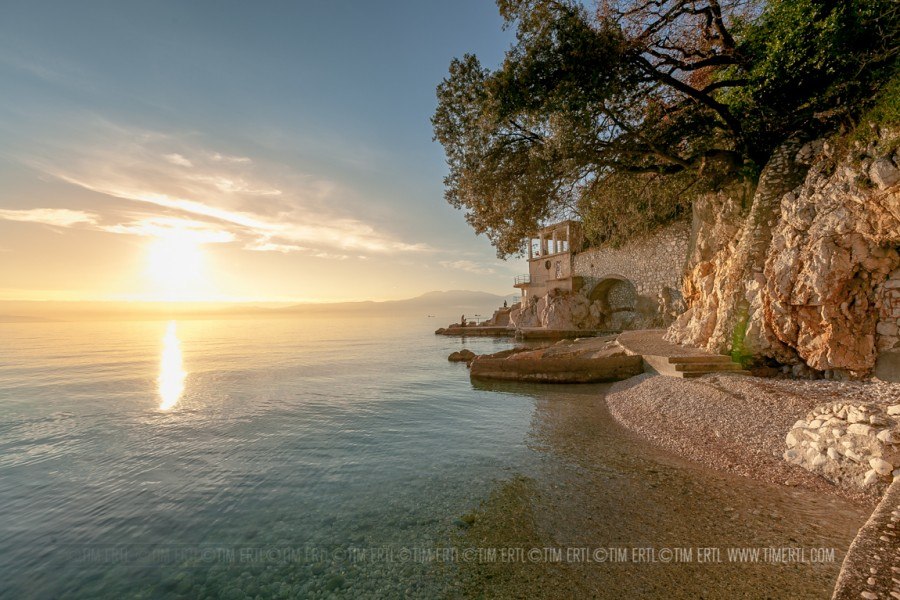 Playa de Pecine, Rijeka | Blog de viajes de Croacia