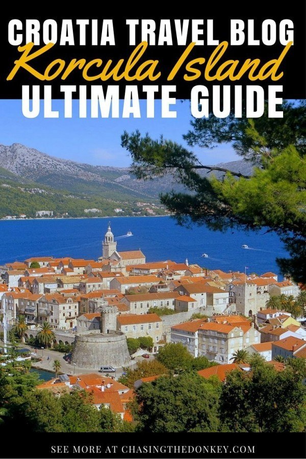 What to do in Korcula Travel Blog | Chasing the Donkey Guide