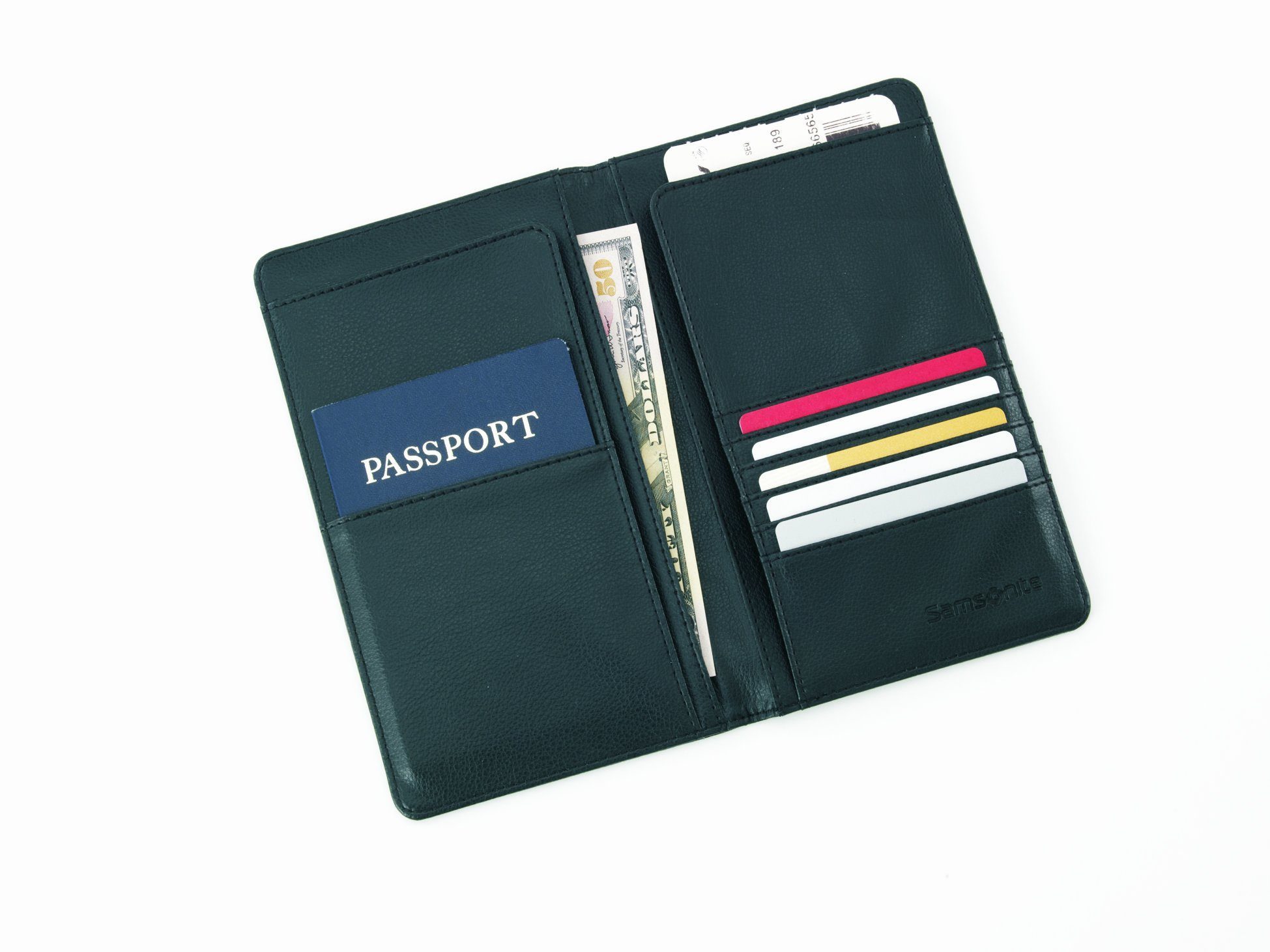 Kate Spade Purse: Black Zip Travel Wallet Bag