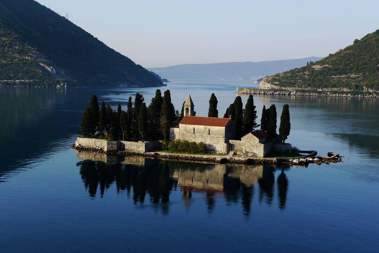 Bay of Kotor Montenegro Island of St