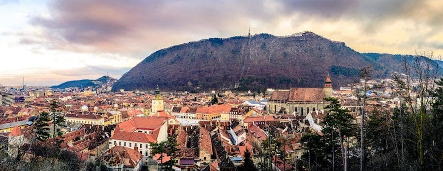 Románia utazási Blog_tevékenységek Romania_Transylvania_Brasov panoráma