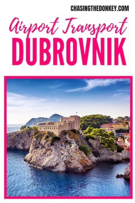 dubrovnik travel from airport