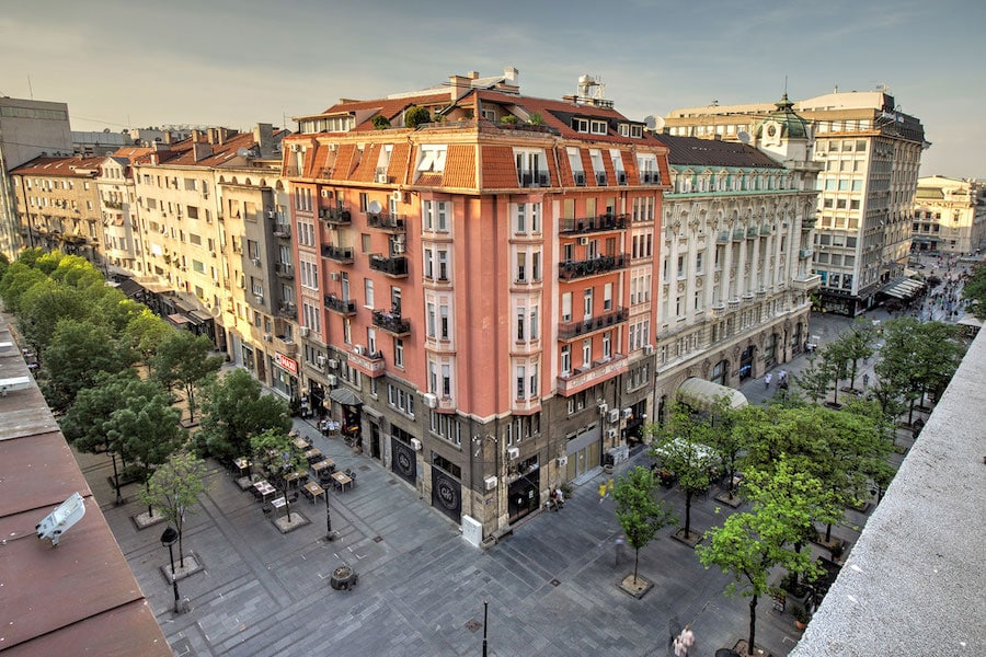 Serbia Matkablogi_jossa yöpyä Belgrade_Hotel Majestic