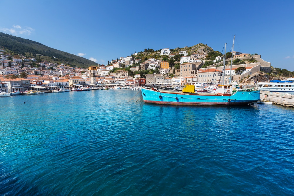 The Car-Free Island Of Hydra Greece