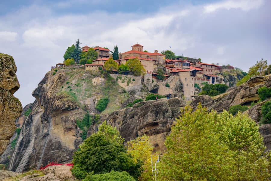 Meteora Monasteries_Holy Monastery of Great Meteoron, the largest_Greece